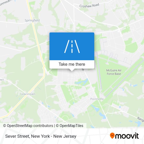 Mapa de Sever Street