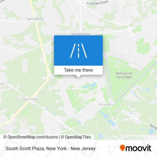 Mapa de South Scott Plaza