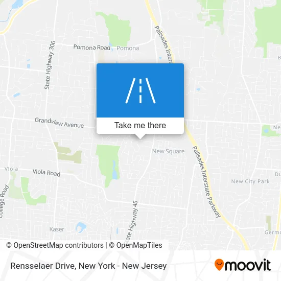 Rensselaer Drive map