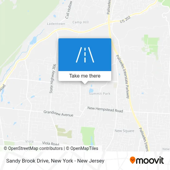 Sandy Brook Drive map