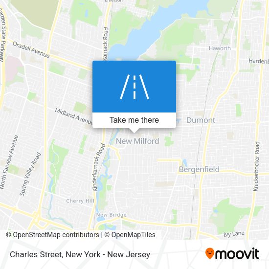 Mapa de Charles Street