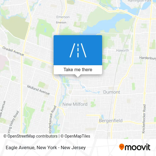Mapa de Eagle Avenue