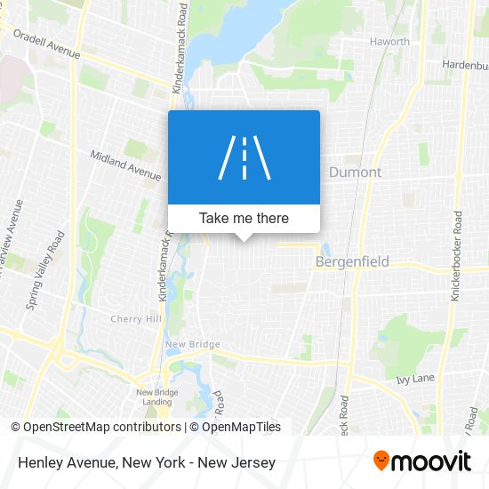 Mapa de Henley Avenue