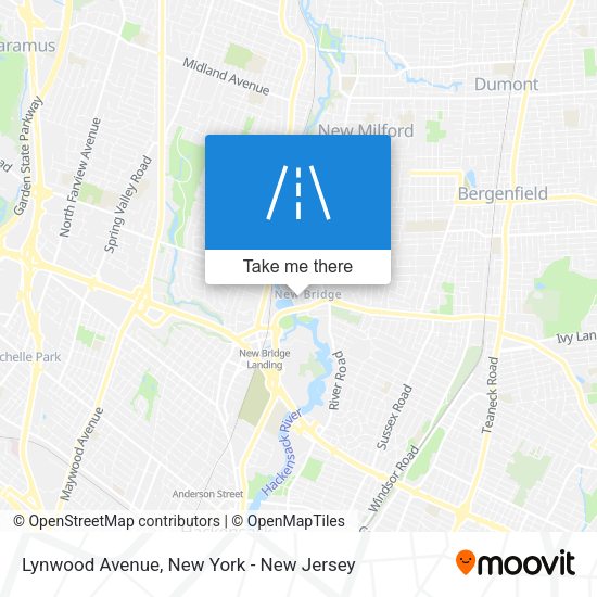 Mapa de Lynwood Avenue