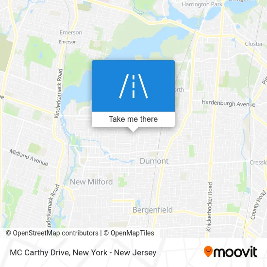 MC Carthy Drive map