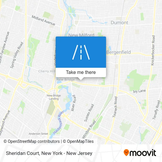 Sheridan Court map