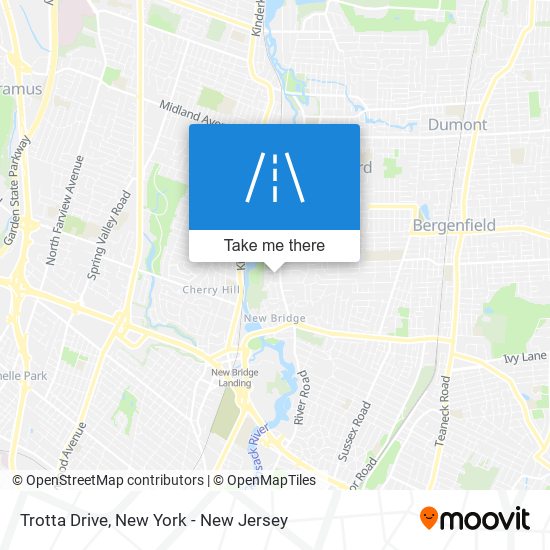 Trotta Drive map