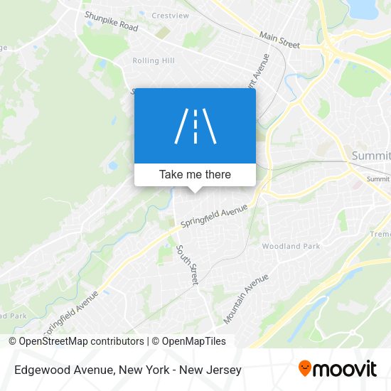 Mapa de Edgewood Avenue