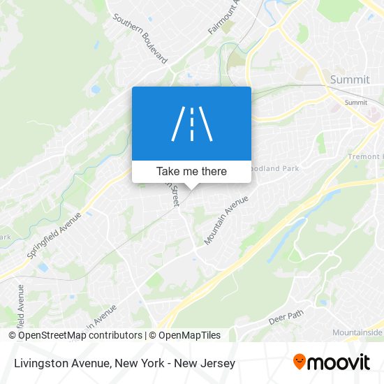 Livingston Avenue map