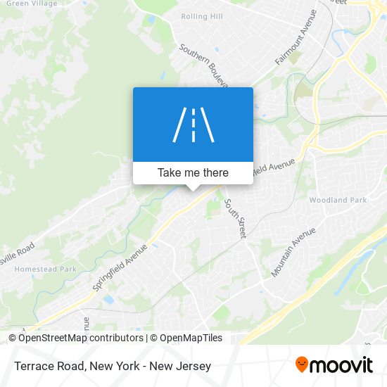 Terrace Road map