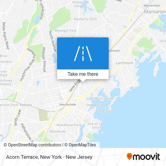 Acorn Terrace map