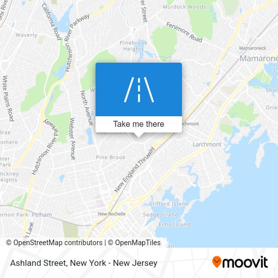 Mapa de Ashland Street