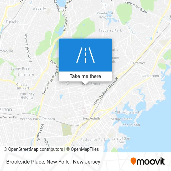 Mapa de Brookside Place