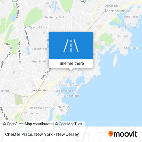 Mapa de Chester Place