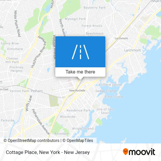 Cottage Place map