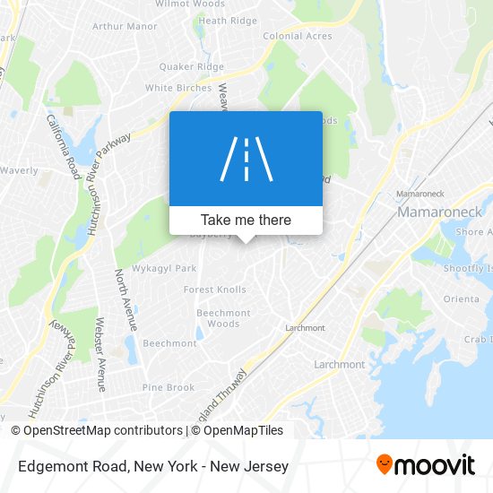 Mapa de Edgemont Road