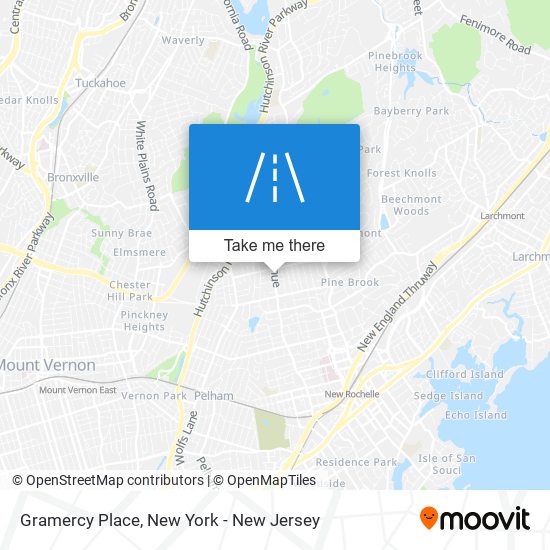 Gramercy Place map