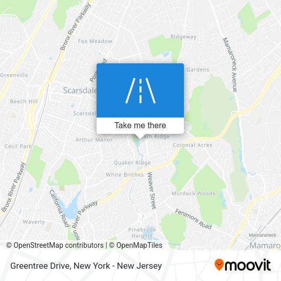Mapa de Greentree Drive