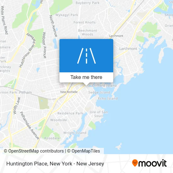 Huntington Place map