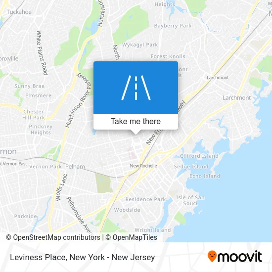 Leviness Place map