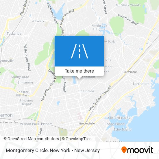 Mapa de Montgomery Circle