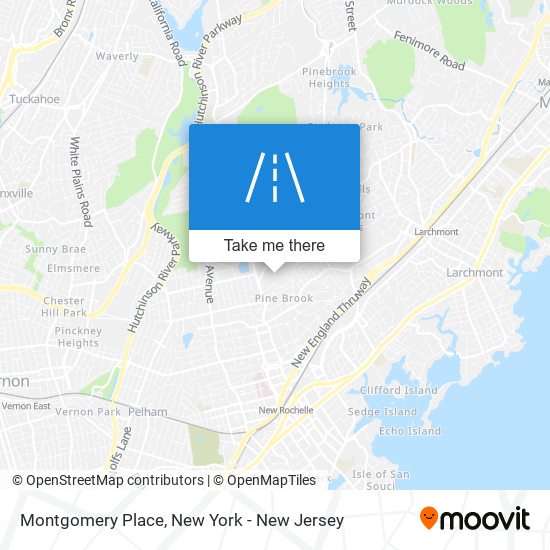 Montgomery Place map