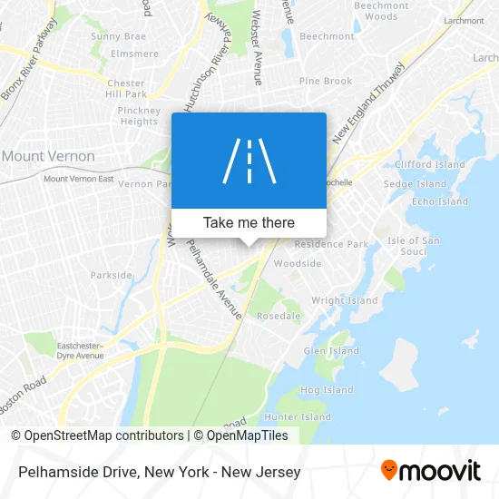 Pelhamside Drive map