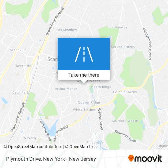 Plymouth Drive map