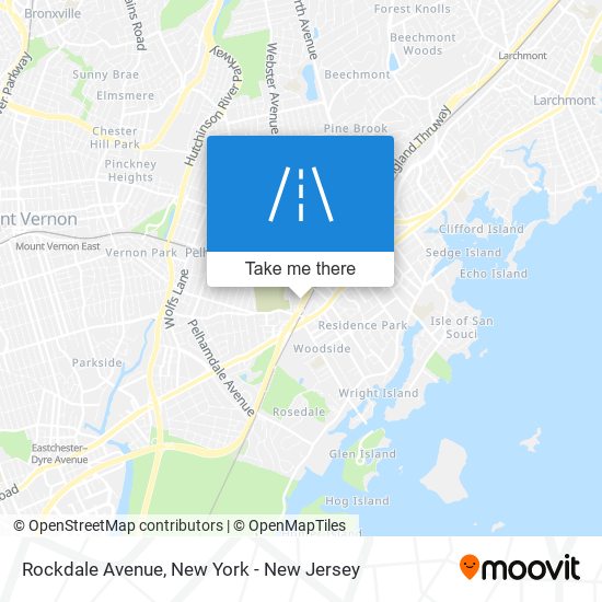 Rockdale Avenue map