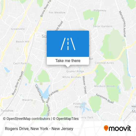 Mapa de Rogers Drive