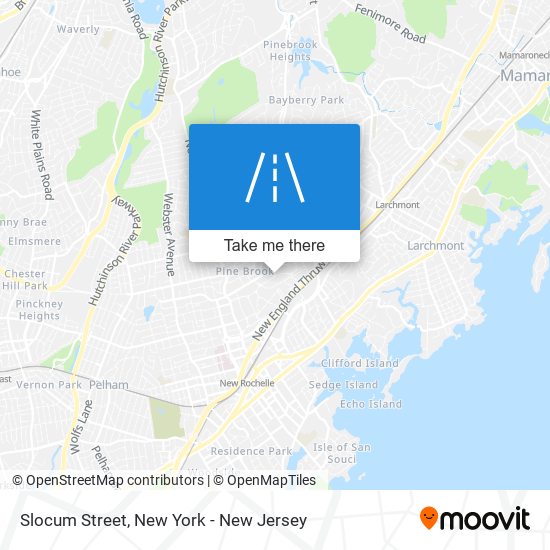 Slocum Street map