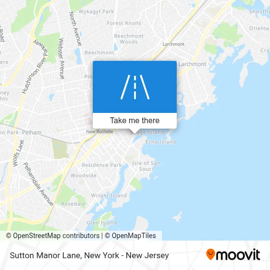 Sutton Manor Lane map