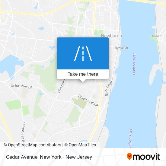 Mapa de Cedar Avenue