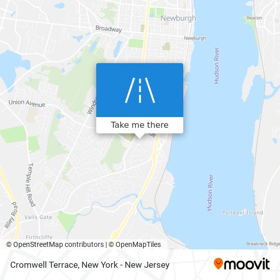 Cromwell Terrace map