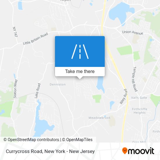 Mapa de Currycross Road