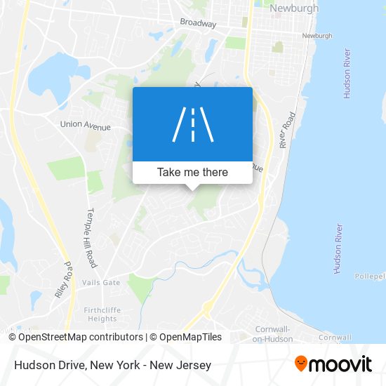 Mapa de Hudson Drive