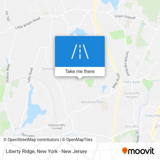 Mapa de Liberty Ridge