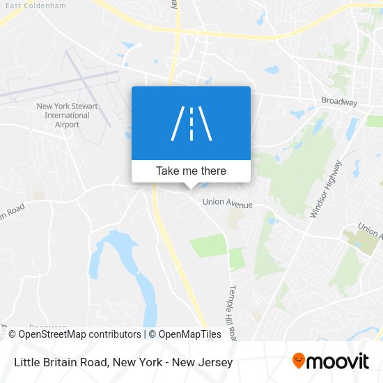 Mapa de Little Britain Road