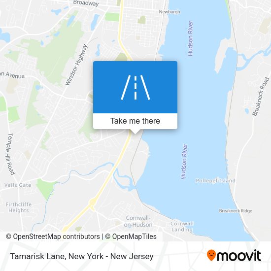 Tamarisk Lane map