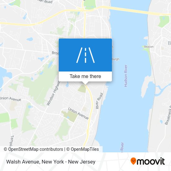 Mapa de Walsh Avenue