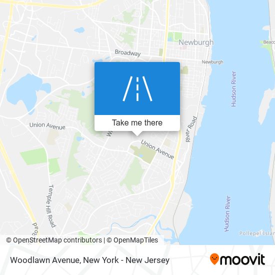 Mapa de Woodlawn Avenue