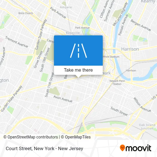 Court Street map