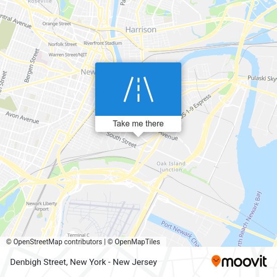Mapa de Denbigh Street