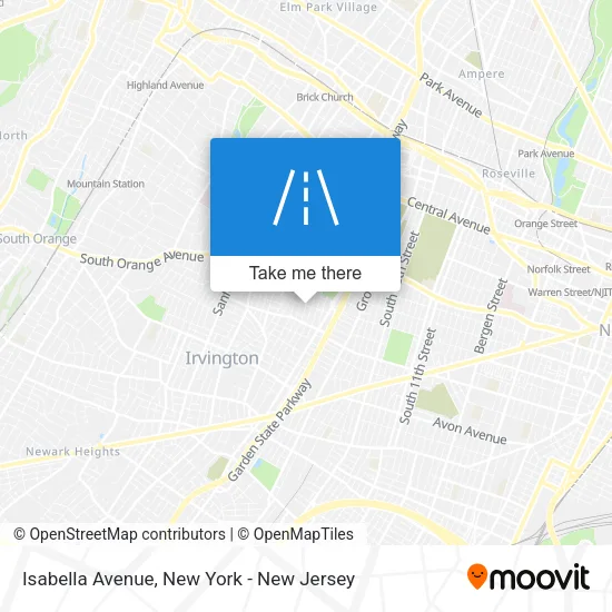 Mapa de Isabella Avenue