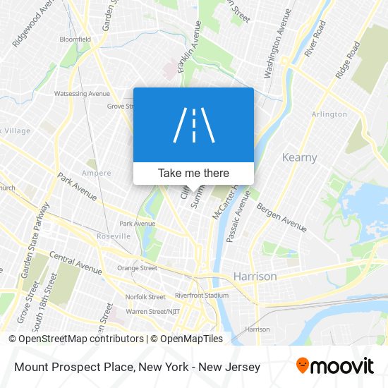 Mount Prospect Place map