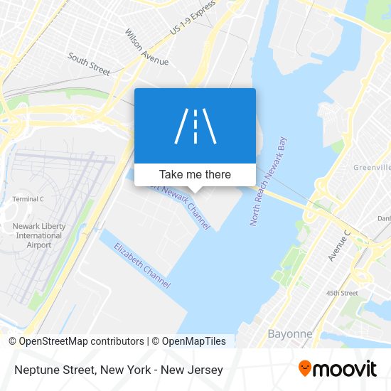 Mapa de Neptune Street