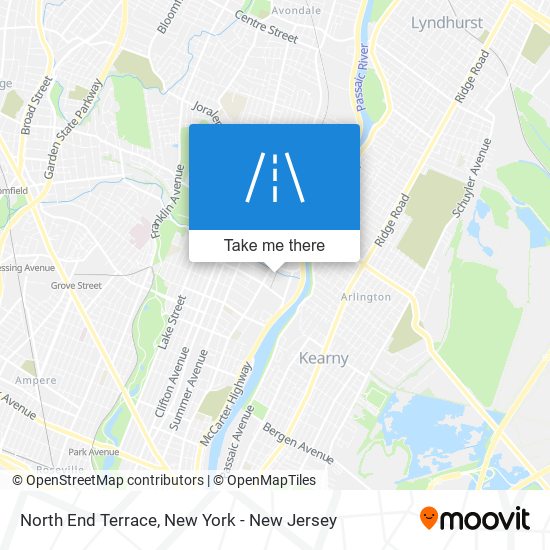 Mapa de North End Terrace