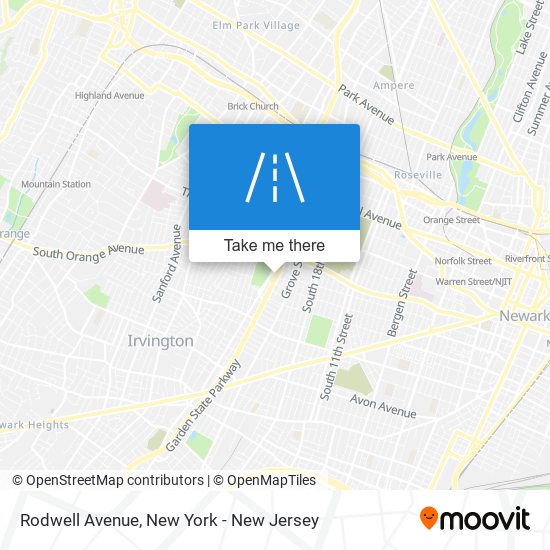 Rodwell Avenue map