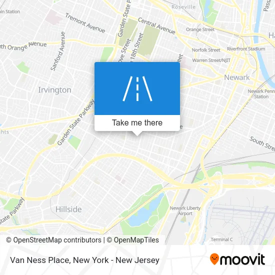 Van Ness Place map