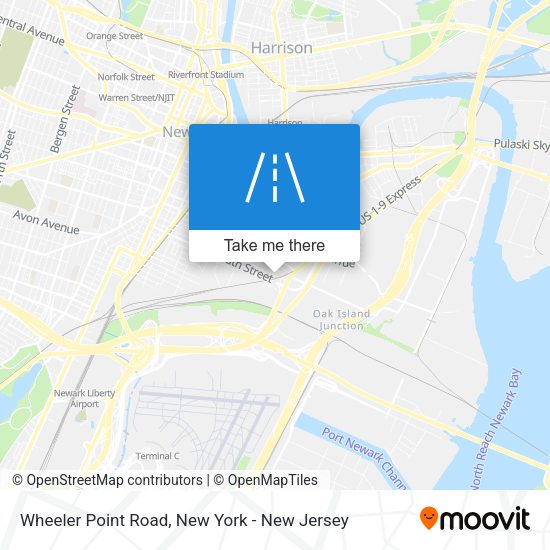 Mapa de Wheeler Point Road